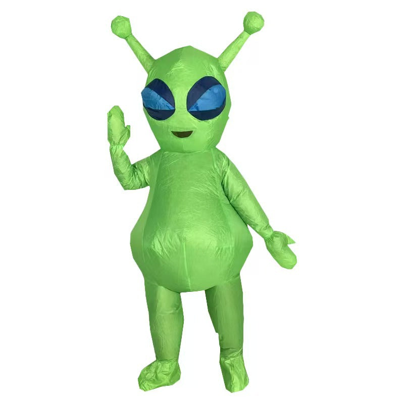 Cross-Border Halloween Alien Ghost Hugging Inflatable Suit Props Funny Performance Alien Inflatable Suit