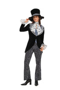 Foreign Trade European and American Halloween Alice in Wonderland Women's Mad Hatter Costume Cosplay Magician Performance Outfit