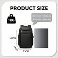 New High-end Business Backpack Men's Waterproof Backpack Large Capacity Travel Multifunctional Password Anti-theft Computer Bag