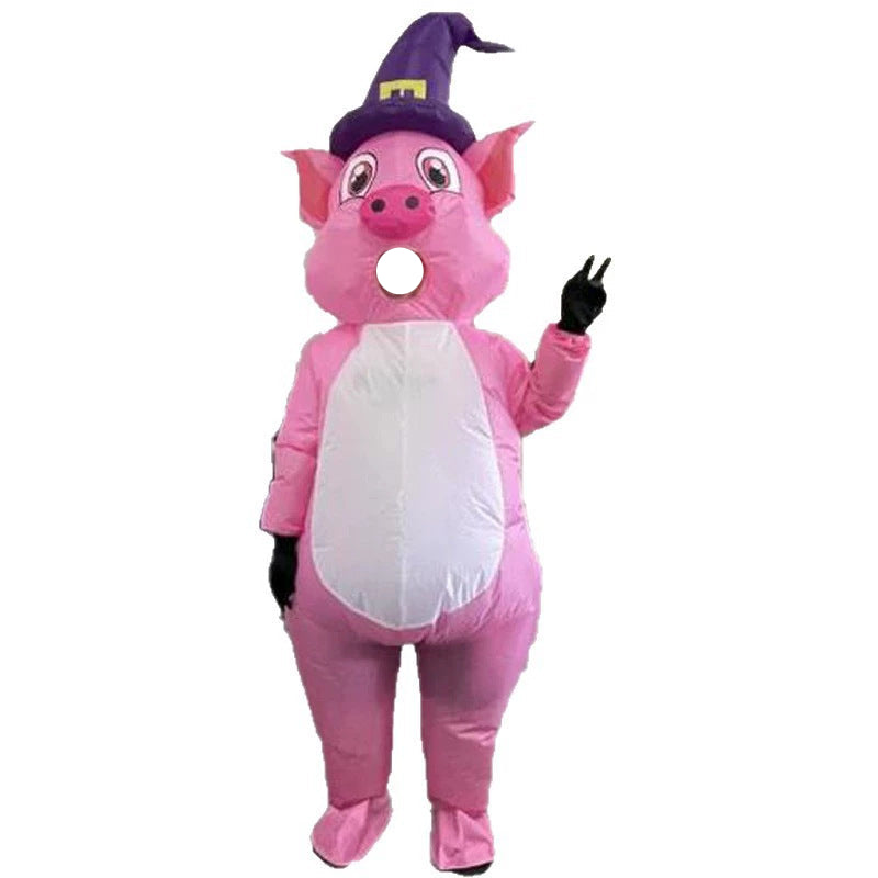 Cross-Border Hot Selling Christmas Tree Inflatable Suit Props Adult Christmas Tree Cosplay Holiday Costumes