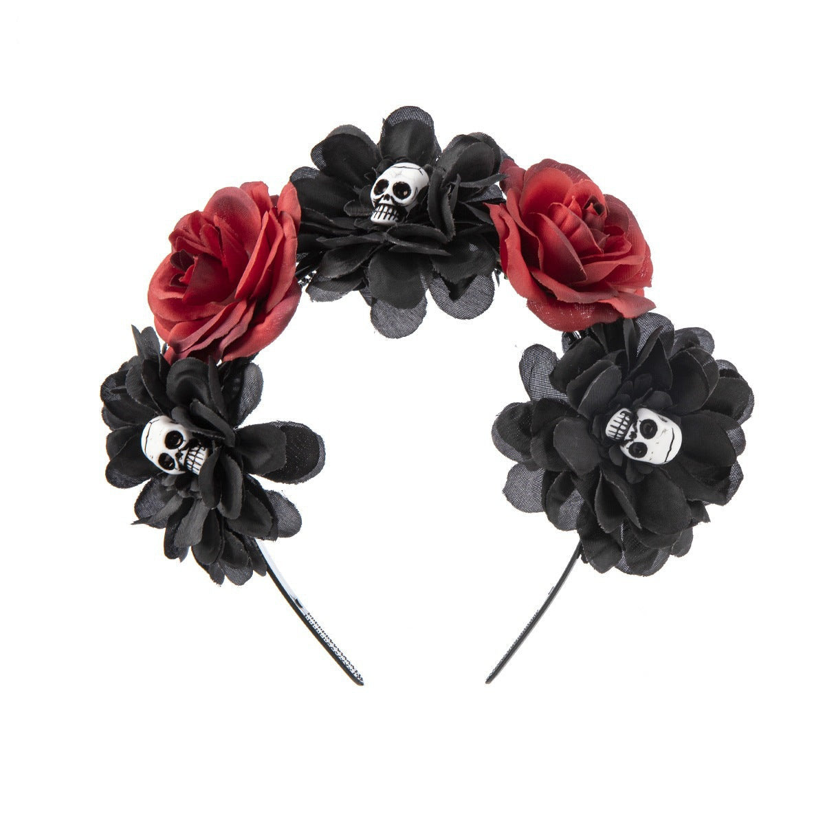 Spider Flower Party Halloween New Flower Headdress Hair Hoop Wholesale Makeup Personality European and American Cosplay