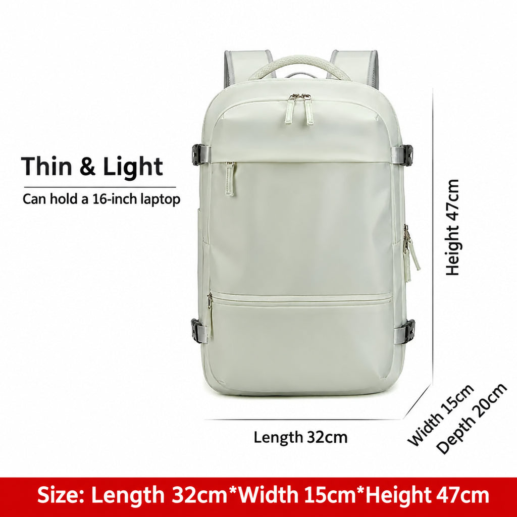 New backpack men's multi-functional wet and dry separation casual schoolbag women's travel bag computer bag backpack men