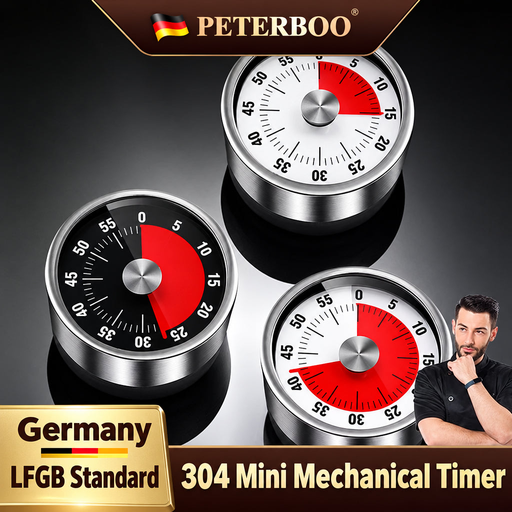 Visual Timer Kitchen Mechanical Timing Learning Children's Kitchen Reminder Magnetic Cooking Stopwatch Alarm Clock