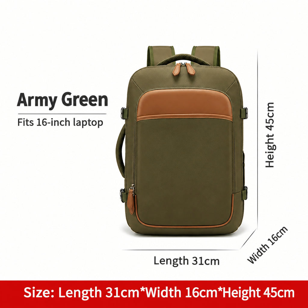 Travel Backpack Women's Large Capacity Dry and Wet Separation Business Travel Luggage Bag Multifunctional Waterproof Commuter Computer Bag