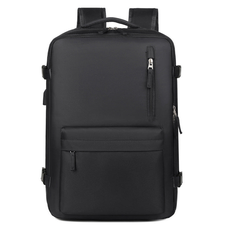 Customizable Logo Men's Backpack Travel Bag Large Capacity Business Travel Portable Luggage Student Computer Bag