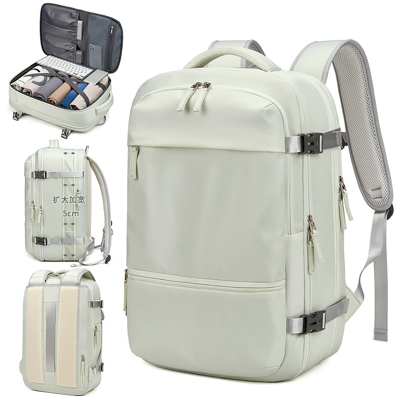 New adjustable women's backpack leisure waterproof outdoor large capacity backpack multifunctional travel bag computer bag