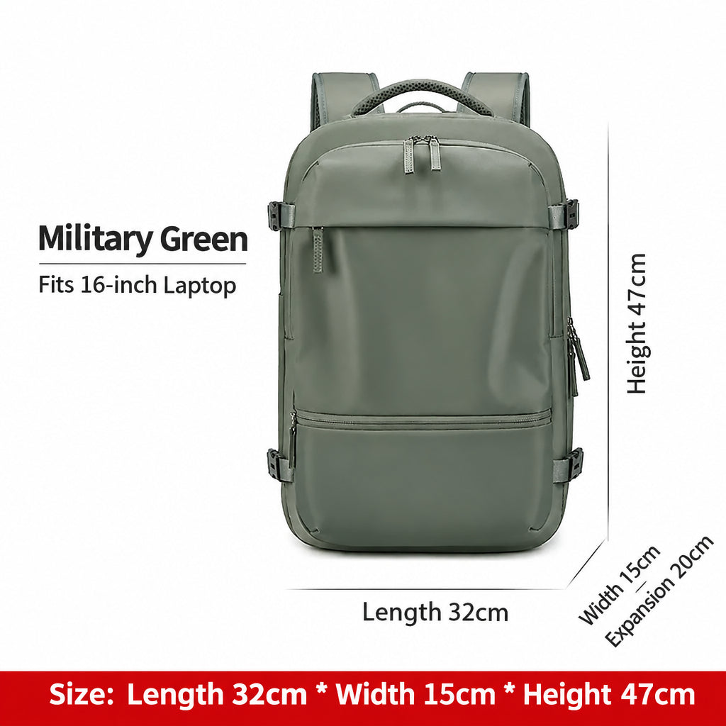 New adjustable women's backpack leisure waterproof outdoor large capacity backpack multifunctional travel bag computer bag