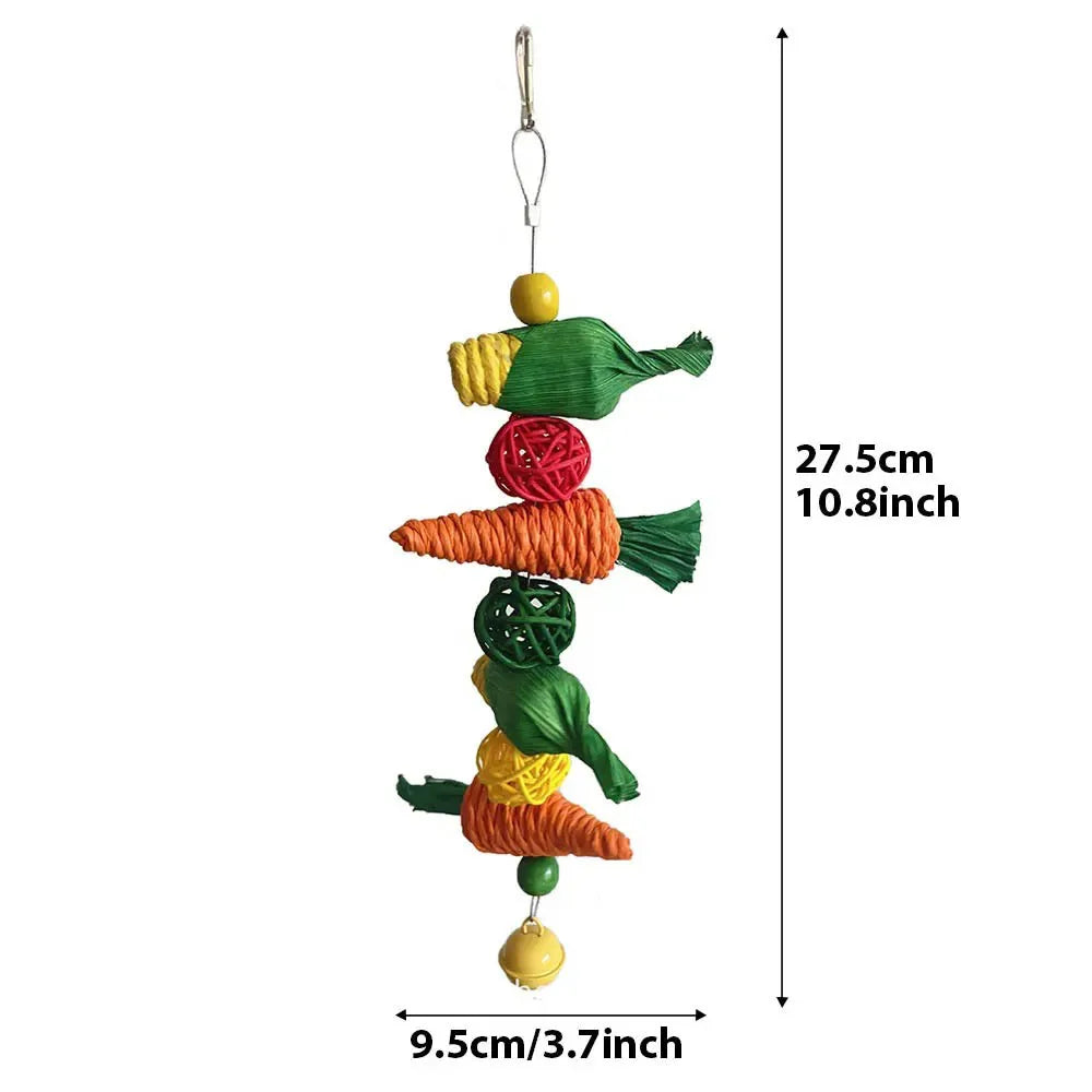 Small Animal Chew Toys For Ribbit Bunny Hamster Guinea Chinchillas Tooth Cleaning Molar Grinding Toys Pet Supplies