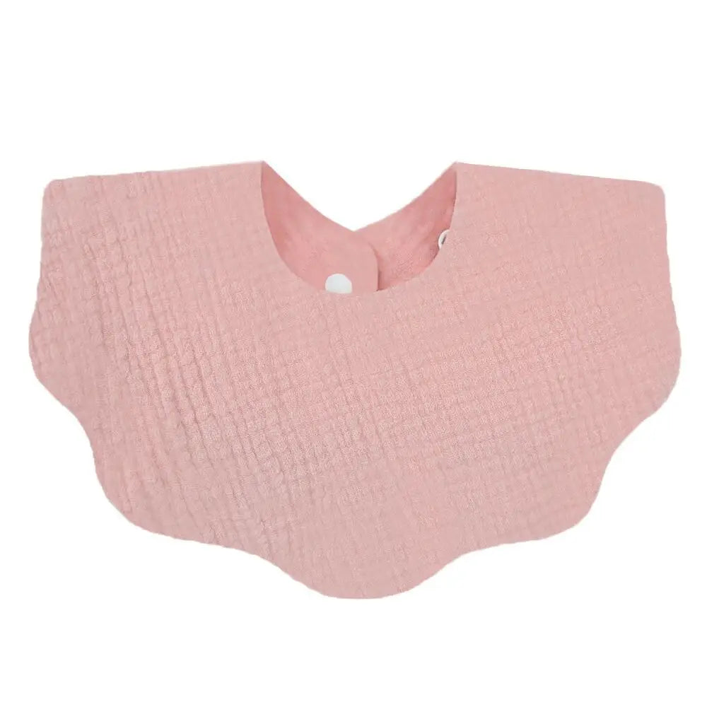 Cotton Soft Baby Print Bibs Solid Color Infant Bib Newborn Burp Cloths Bandana Scarf for Kids Boy Girls Feeding Saliva Towel