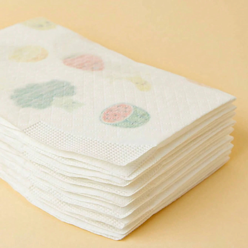 10 Pezzi/busta Bavaglini usa e getta per neonati, simpatici bavaglini da pulizia con cartoni animati, confezione singola, perfetti per viaggi all'aperto e picnic