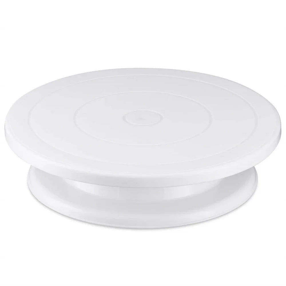 Cake Turntable Stand Cake Decoration Accessories DIY Mold Rotating Stable Anti-skid Round Cake Table Kitchen Baking Tools