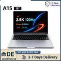 Ninkear A15 Pro Laptop AMD Ryzen 5 5500U 16GB RAM 1TB SSD 16 inch 2.5K 120Hz IPS Metal Body Windows 11 WiFi6 Fingerprint Business Office Gaming Notebook Portable Computer