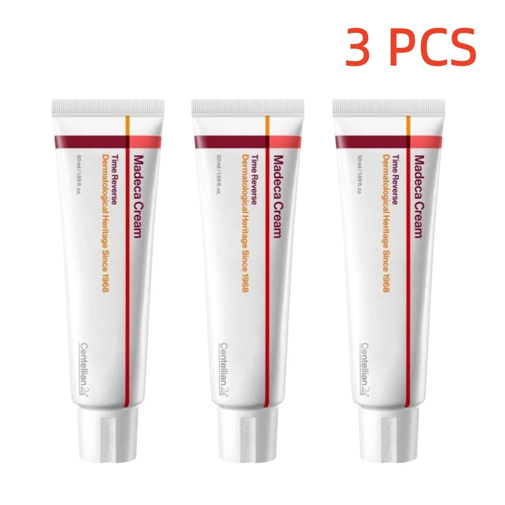 Korean Madeca Cream Collagen Time Reverse Advanced Firms Reduces Wrinkles Fast Absorbing Nourishing Hydrates Skin Care Centella