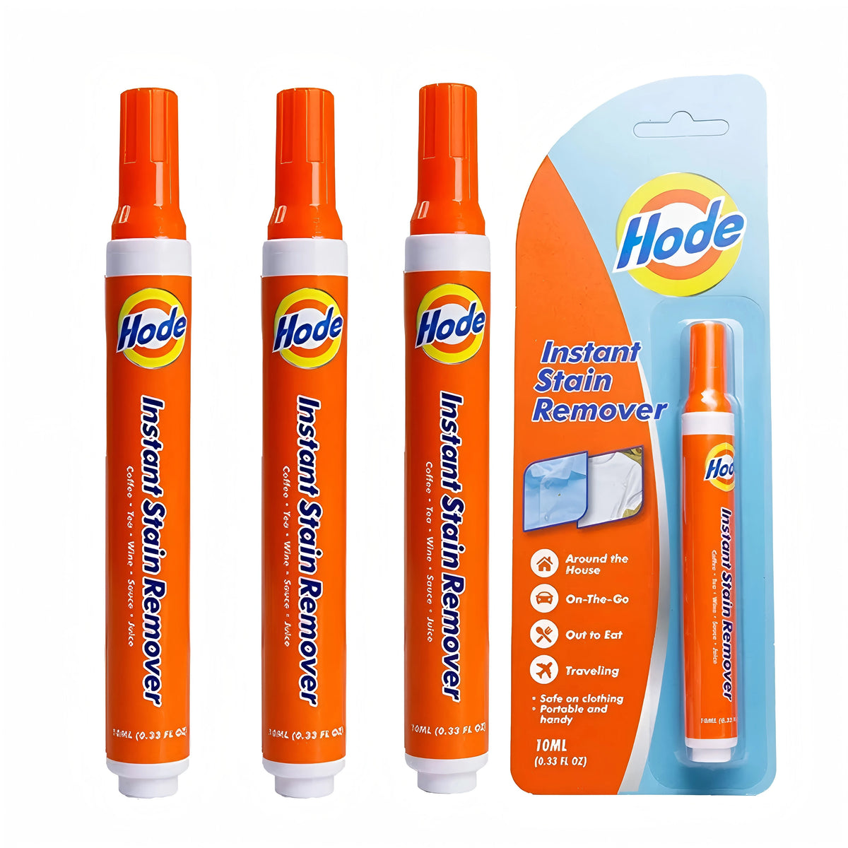 1/3/6pcs Magic Stain Remover Pen for Coffee/Tea/Blood/Lipstick/Fruit Juice Instant Spot Cleaner Safe on Clothes Travel Home Use