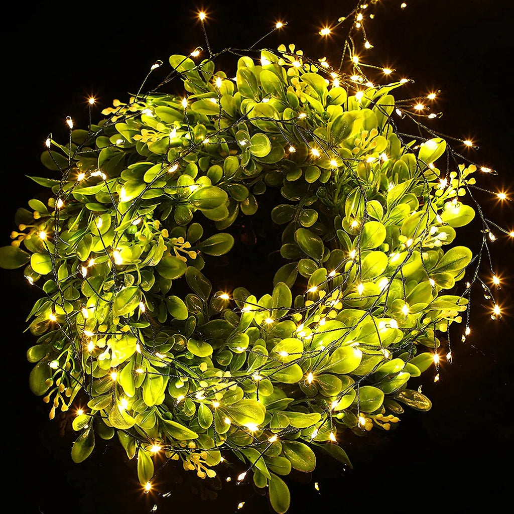 30M-100M Firecracker String Lights Christmas Garland LED Cluster Fairy Light For New Year Christmas Tree Wedding Garden Party Decoration