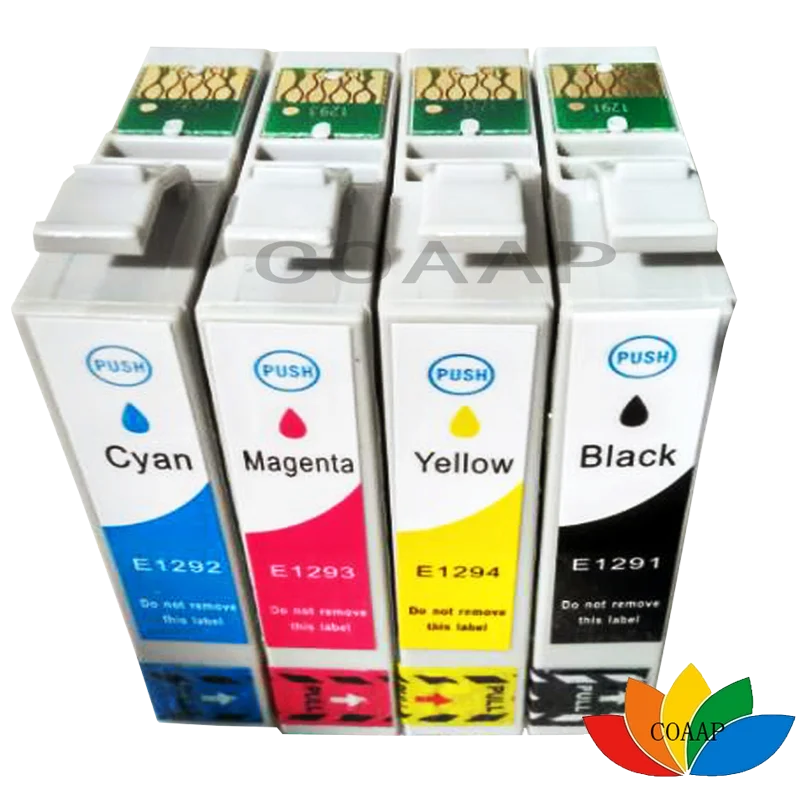 T1291-T1294 T1295 Compatible Ink cartridge for EPSON Stylus SX425W SX235W SX445W SX525WD SX535WD BX305FW BX305Plus Printer