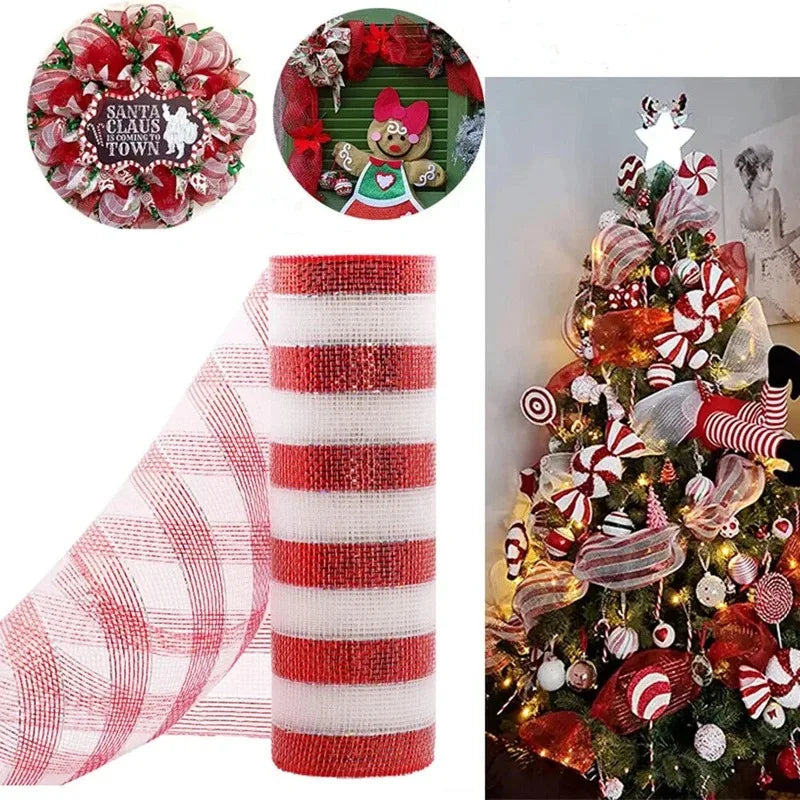 Merry Christmas Decoration Ribbon Christmas Tree Pendent Ornaments for Home Party Decor Navidad New Year. Noel Holiday Gifts