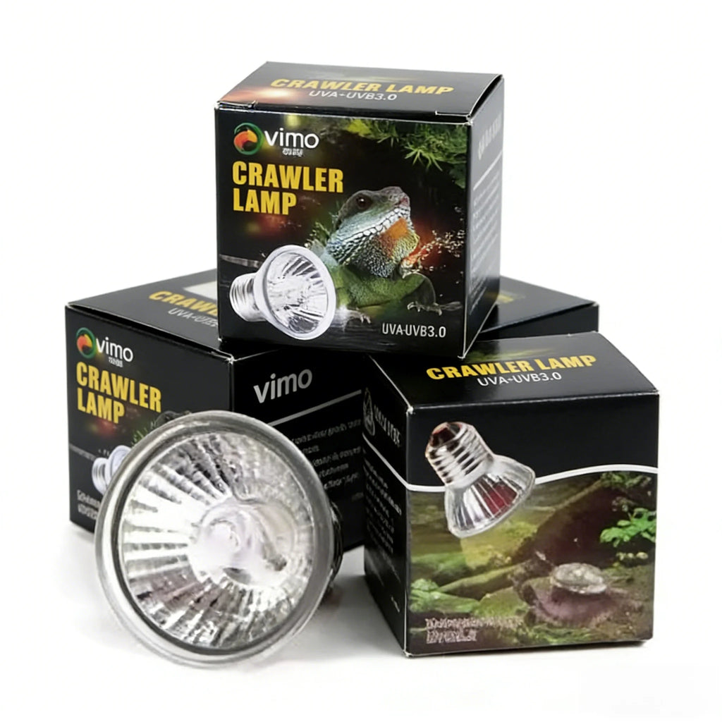1/2/5/10PCS UVA+UVB Reptile Heat Lamp 25/50/75W Full Spectrum Basking UV Light Bulb for Snakes, Turtles, and Amphibians