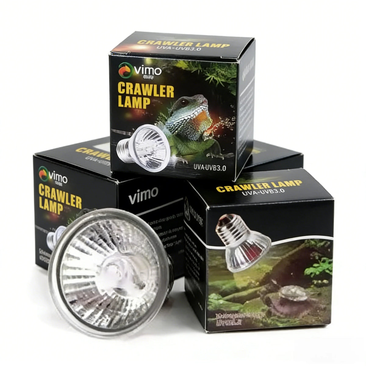 1/2/5/10PCS UVA +UVB Reptile Heating Light Bulb 25/50/75W Snake Turtle Pet Full Spectrum Basking UV Light Bulbs For Amphibians