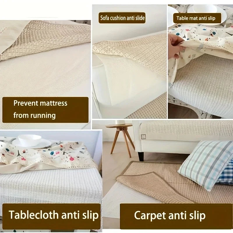200cm Anti-slip Mat Fixed Mattress High Quality Eco-friendly PVC Increased Friction Is Suitable for Beds, Sofas and Floors