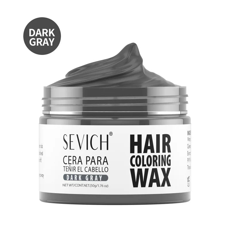 13 Colors Halloween Hair Colour Wax 50g/120g DIY Temporary Dye Hair Mud Wax Hair Colour Cream For Daily Party Cosplay Men&Women