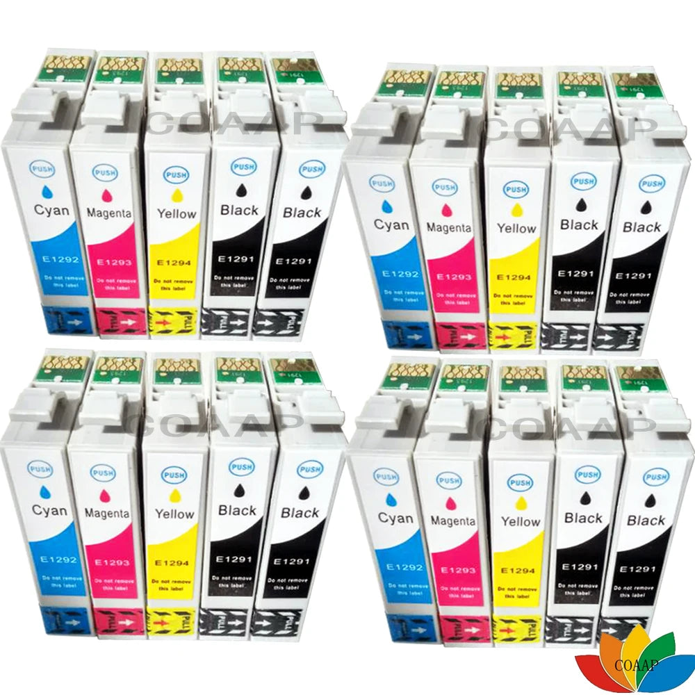 T1291-T1294 T1295 Compatible Ink cartridge for EPSON Stylus SX425W SX235W SX445W SX525WD SX535WD BX305FW BX305Plus Printer