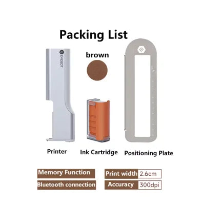 Coffee Latte Inkjet Printer Handheld EVEBOT Printpen Print Art Coffee/Cake/Bread/Yogurt/fruit/Macaron Mini Printer