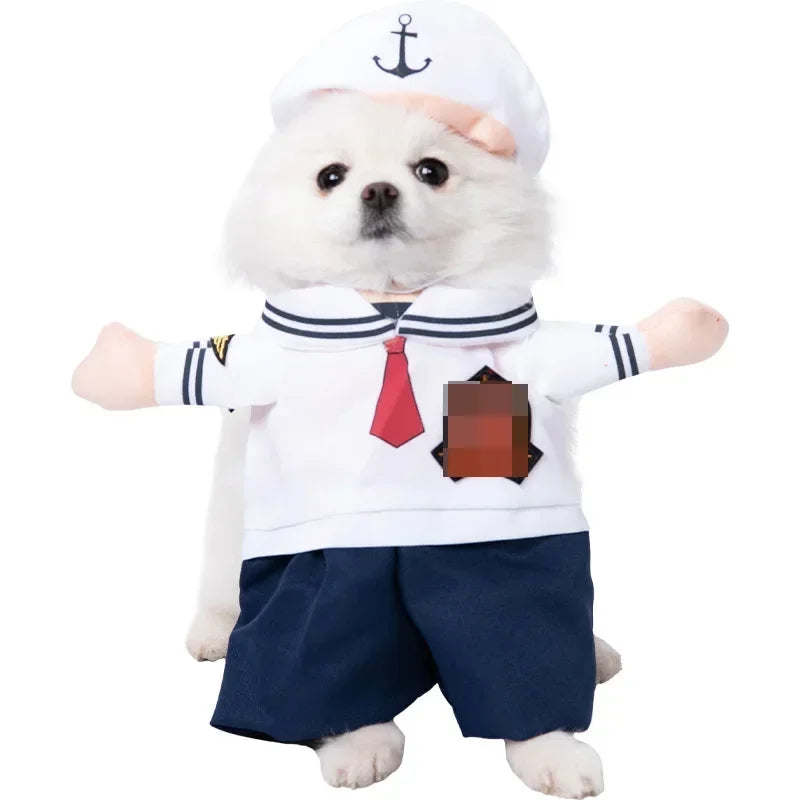 Halloween Funny Dog Clothes Small Medium Large Dogs Cat Cosplay Pets Dress Up Puppy Pullover Chihuahua Costume Party Pet Outfits