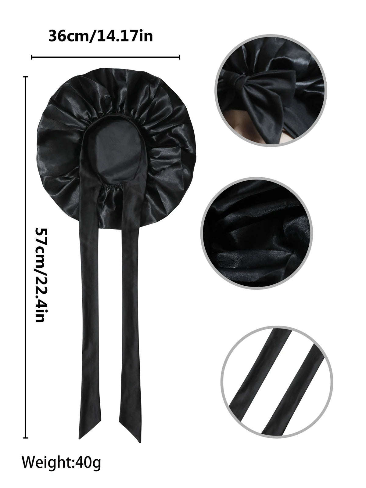 Satin Bonnet Silk Bonnet Adjustable Bonnet For Sleeping Hair Bonnet With Tie Band Bonnets For Women Men