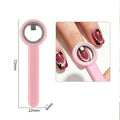 Black Hole Shape Cat Eye Nail Art Magnet Suck Hollow Nail Art Cat Eye Effect Magnet Ring for Magnetic Gel Polish Manicure Tools