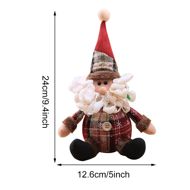 Christmas Doll Ornaments Merry Christmas Decorations For Home Table Decor Xmas Gift  Navidad Natal New Year Decor Noel