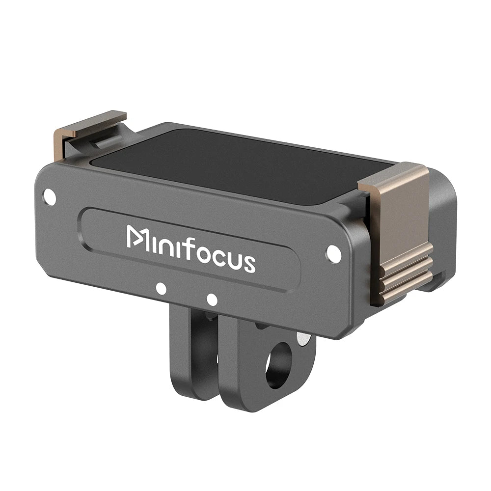 Magnetic Quick Release Adapter Mount for DJI Osmo 360 Action 5 Pro 4 3, with 1/4 Screw Hole Connection Aluminum Camera Bracket