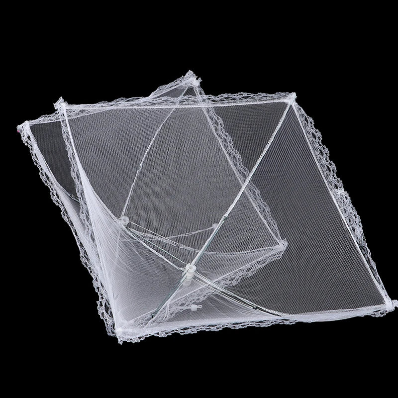Mesh Foldable Anti Fly Mosquito Tent Dome Net Umbrella Picnic Protect Dish Cover