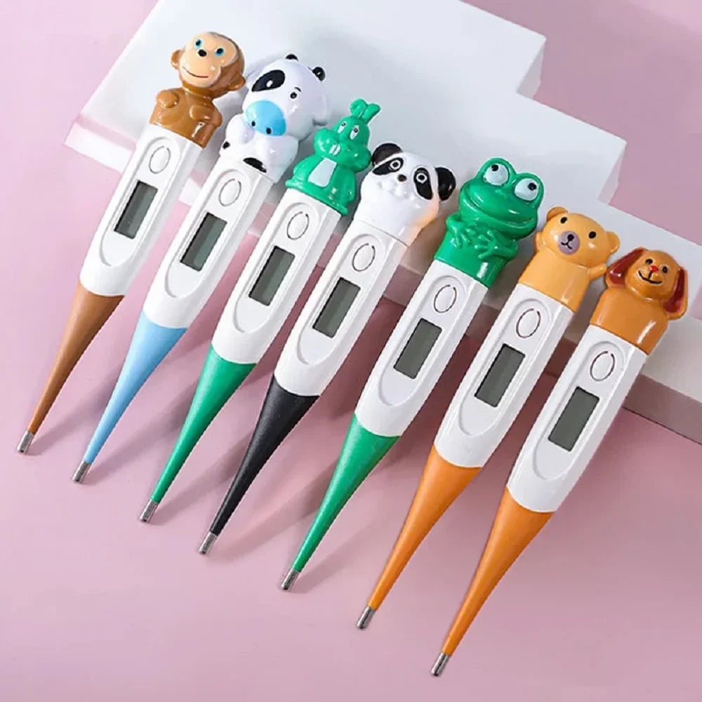 Cartoon Electronic Soft-tip Thermometer Household Digital Underarm Thermometer for Children Fast and Effective Digital Thermometer
