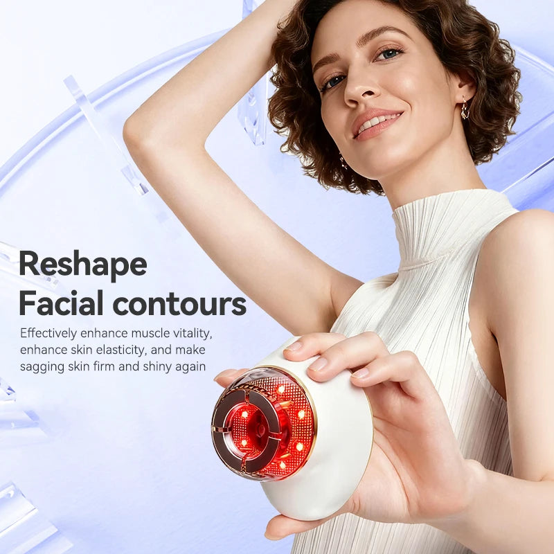 7 Types of Light Effect Facial Lifting Massagers, a Facial Shaping Tool with 3-Level Suction Strength Adjustment Function