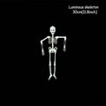 Scary Halloween Decoration Halloween Props Luminous Hanging Decor Outdoor Party Horror Luminous Movable Skull Skeleton