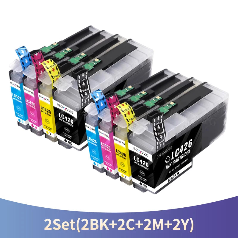 LC426XL Ink Cartridges Compatible for Brother LC426 LC426XL Ink Cartridge MFC-J4335DW MFC-J4340DW J4535DW Printer ink