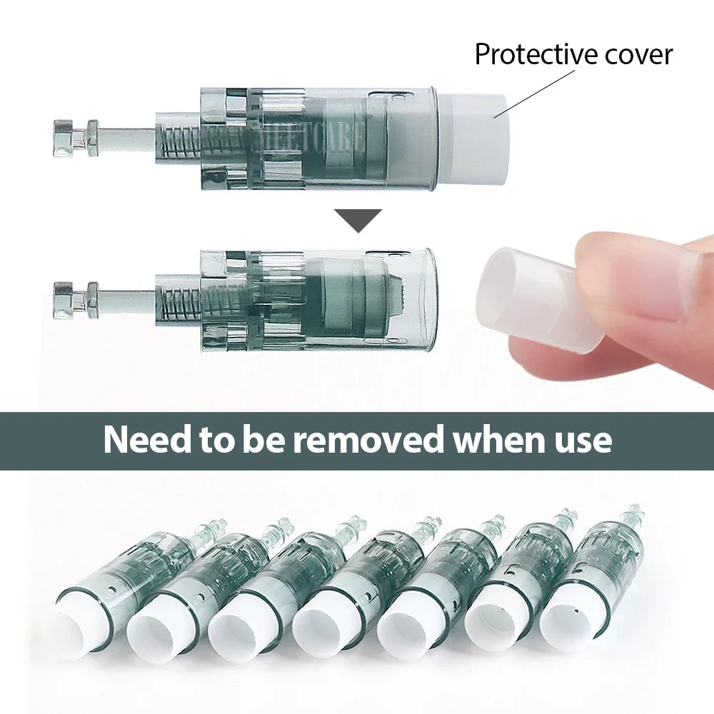 M8 Needle Cartridges for M8 Derma Micronneedle Pen Mesotherapy Microneedling 11pin 16pin 24pin 36pin 42pin 5D