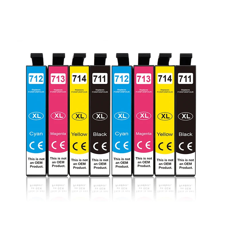 InkGarden T0711 Ink Cartridge For Epson Stylus SX110 SX215 SX218 SX400 SX405 SX410 SX415 SX510W SX515W DX7400 Printer