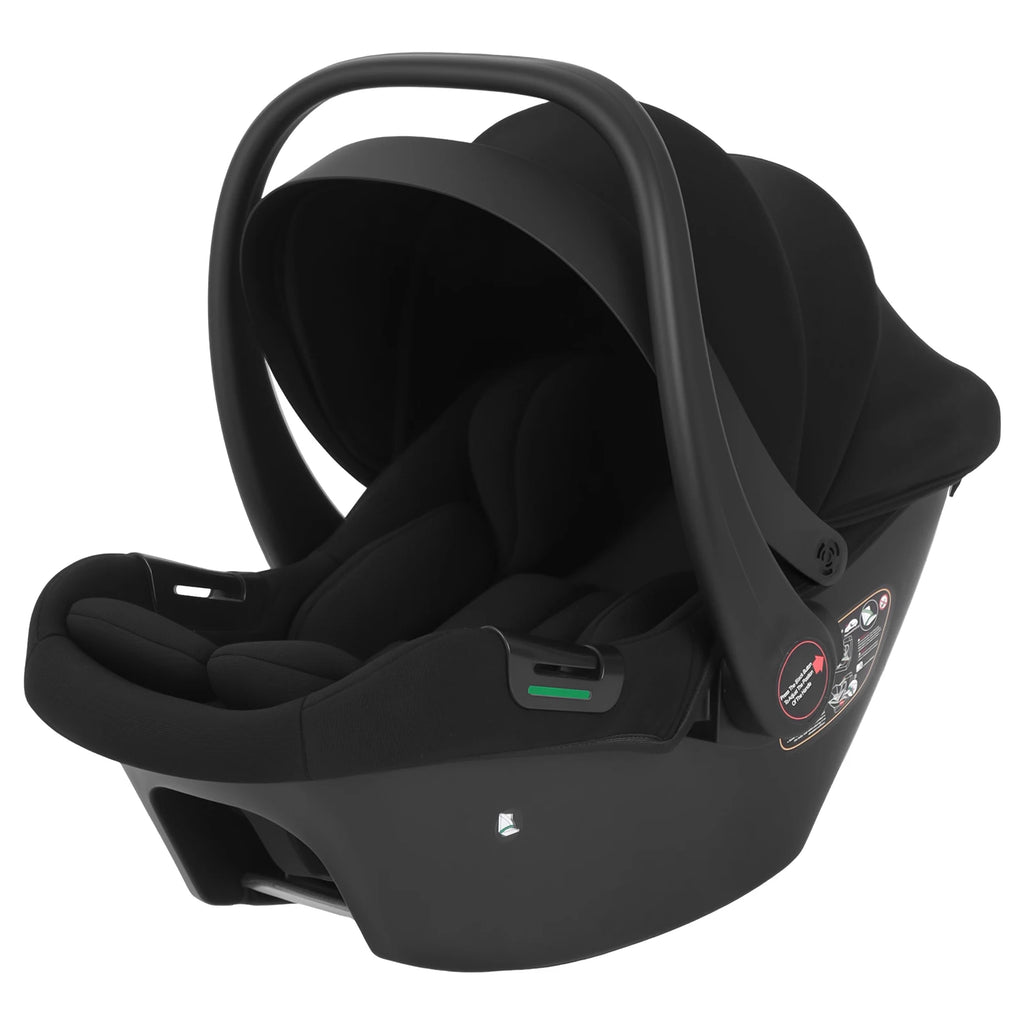 Infant Baby Car Seat Newborn 0-12 Months Max 12kg Sun Canopy Padded Seat 3-Point Safety Belt Side Protection I-Size Baby Car Seat