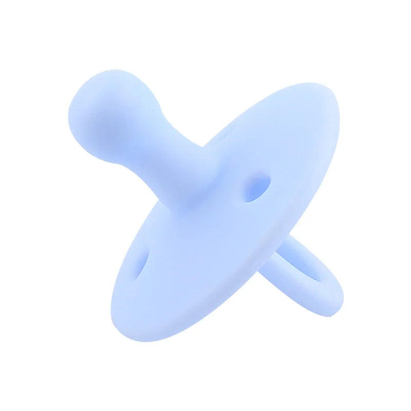 Baby Silicone Pacifier Soft BPA Free Soother Infant Dummy Nipple Newborn Baby Teether Toy Teething Nursing Pacifier Chain Pendan