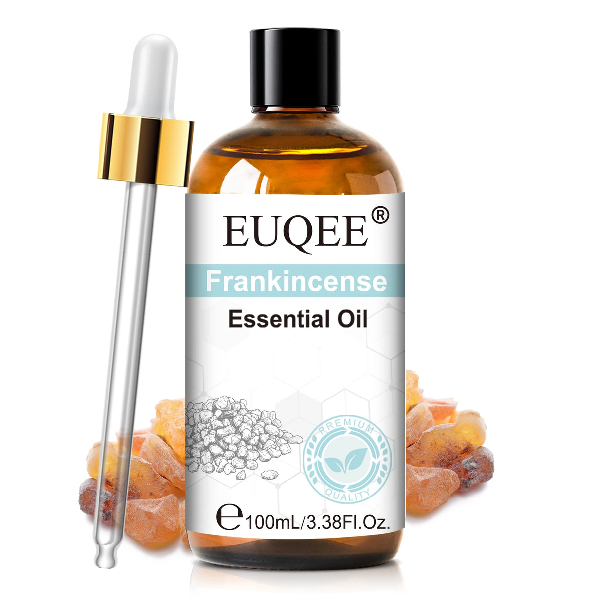 EUQEE 3.38FI.Oz. Aromatherapy Essential Oil For Reed Diffuser Humidifier-100ml Vanilla Lavender Cinnamon Lemon Essential Oils