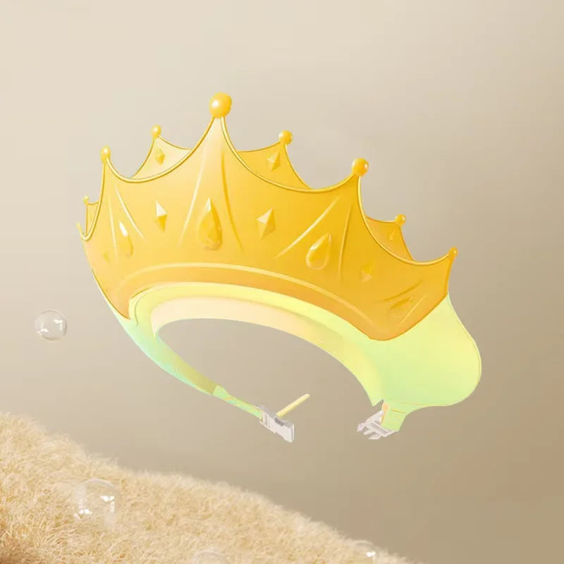 Baby Bath Cap Infant Ear Protection Kids Shampoo Shield Bath Head Cover Baby Shower Cap Adjustable Hair Wash Hat