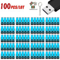 Free Custom 100PCS USB Flash Drive 128mb 4GB 8GB 16G Metal Pendrive 32GB 64GB Photography Studio Gift 128GB Venue Gift Pen Drive
