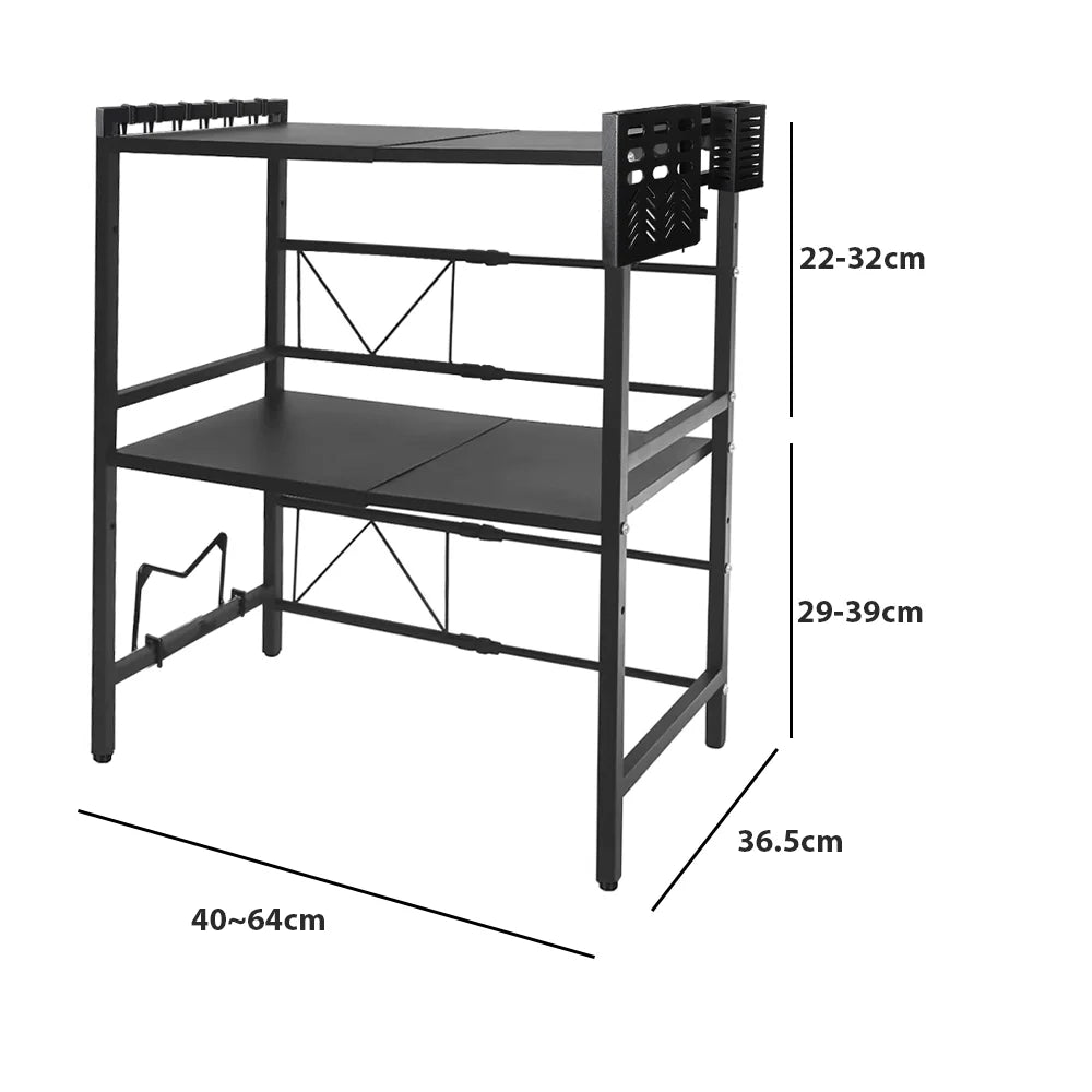 Microwave Oven Shelf Stand Rack Microwave Storage Rack Modern Kitchen Storage Rack Kitchen Accessories Organizer Shelf