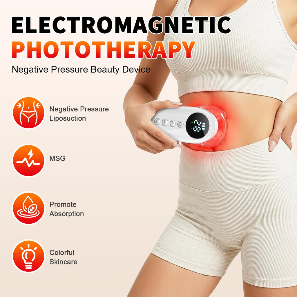 Anti Cellulite Tool and Skin Tightening Device Body Sculpting Massager Cellulite Removal Machine for Face Belly Arms Legs Waist