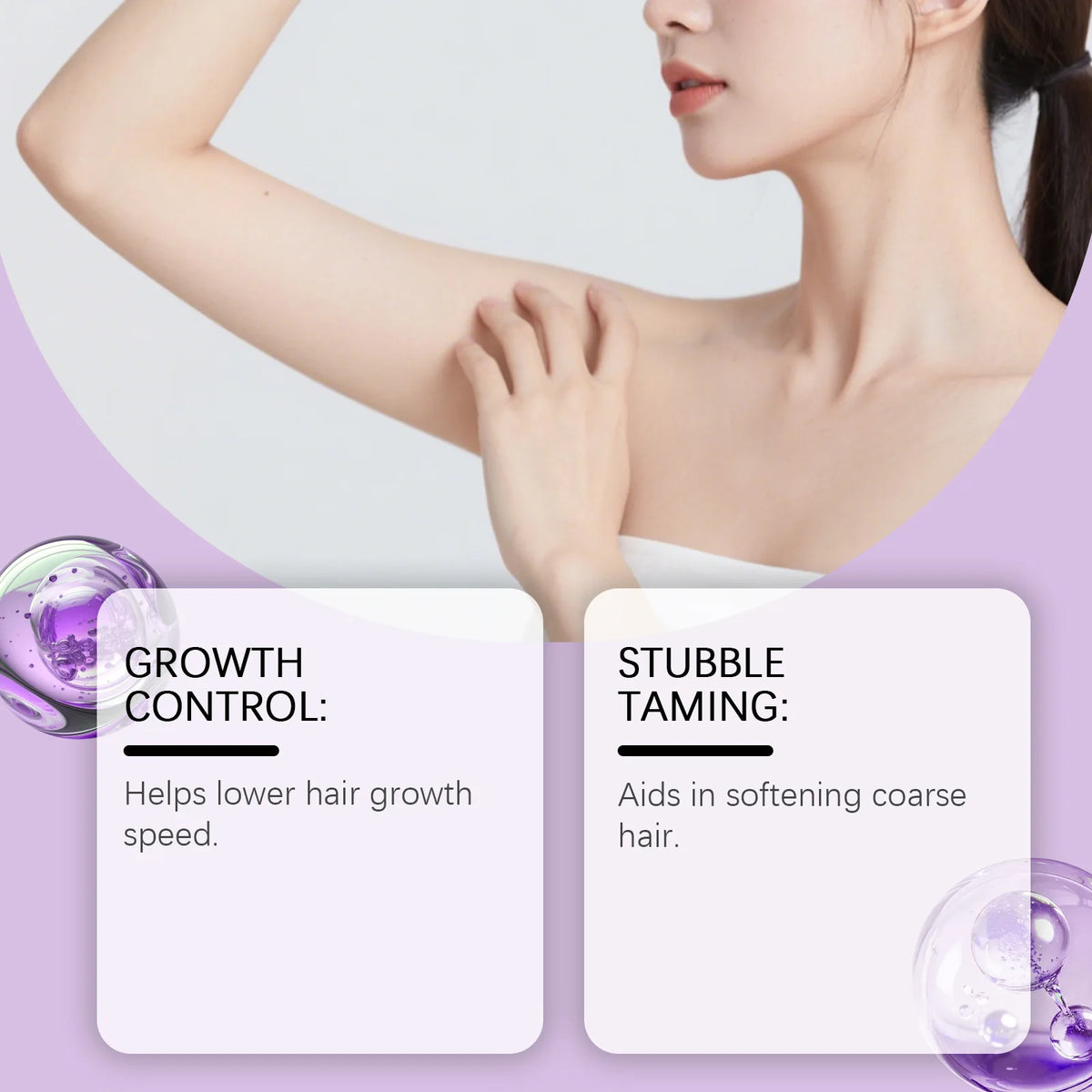 Cyperus Rotundus Skin Serum Hair Growth Inhibitor Natural Soothing Moisturizing Shrinking Pores Body Hair Removal Essence Liquid
