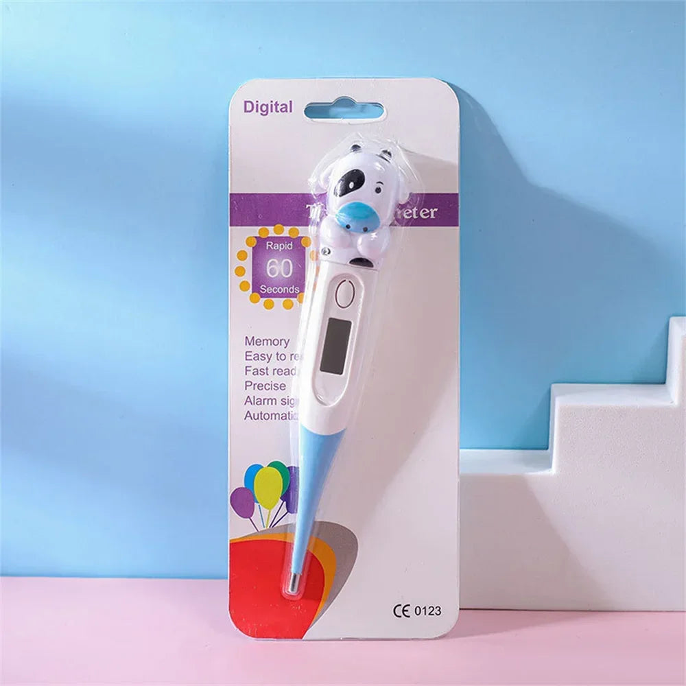 Cartoon Electronic Soft-head Thermometer Household Human Armpit Digital Thermometer Children Digital Fast Effective Thermometer