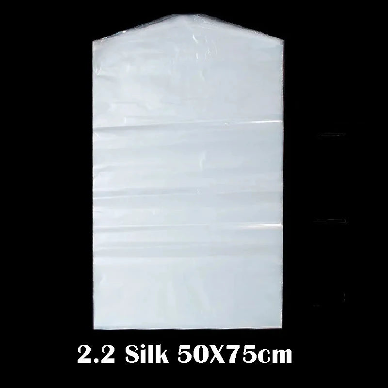 1-5PCS Disposable Garment Dust Bags Clear Plastic Waterproof Moisture-proof Clothing Storage Bag Home Clothing Store Dust Cover