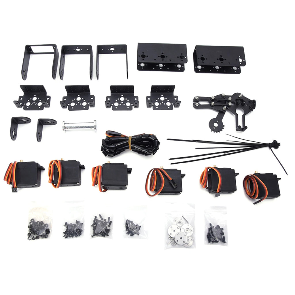 6DOF Robot Mechanical Arm Clamp Claw Kit DOF Manipulator Industrial Robot Parts